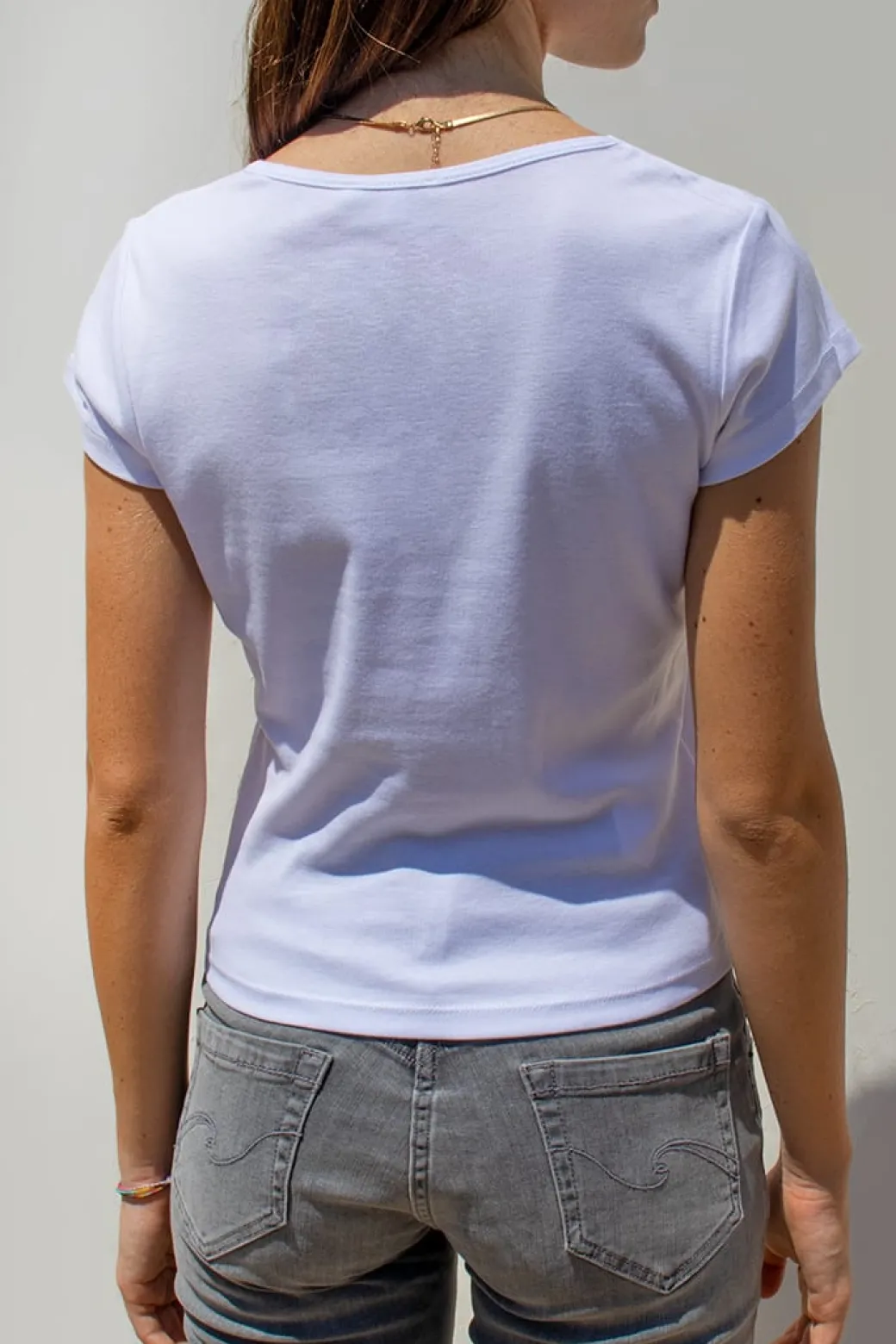 Camiseta cuello redondo