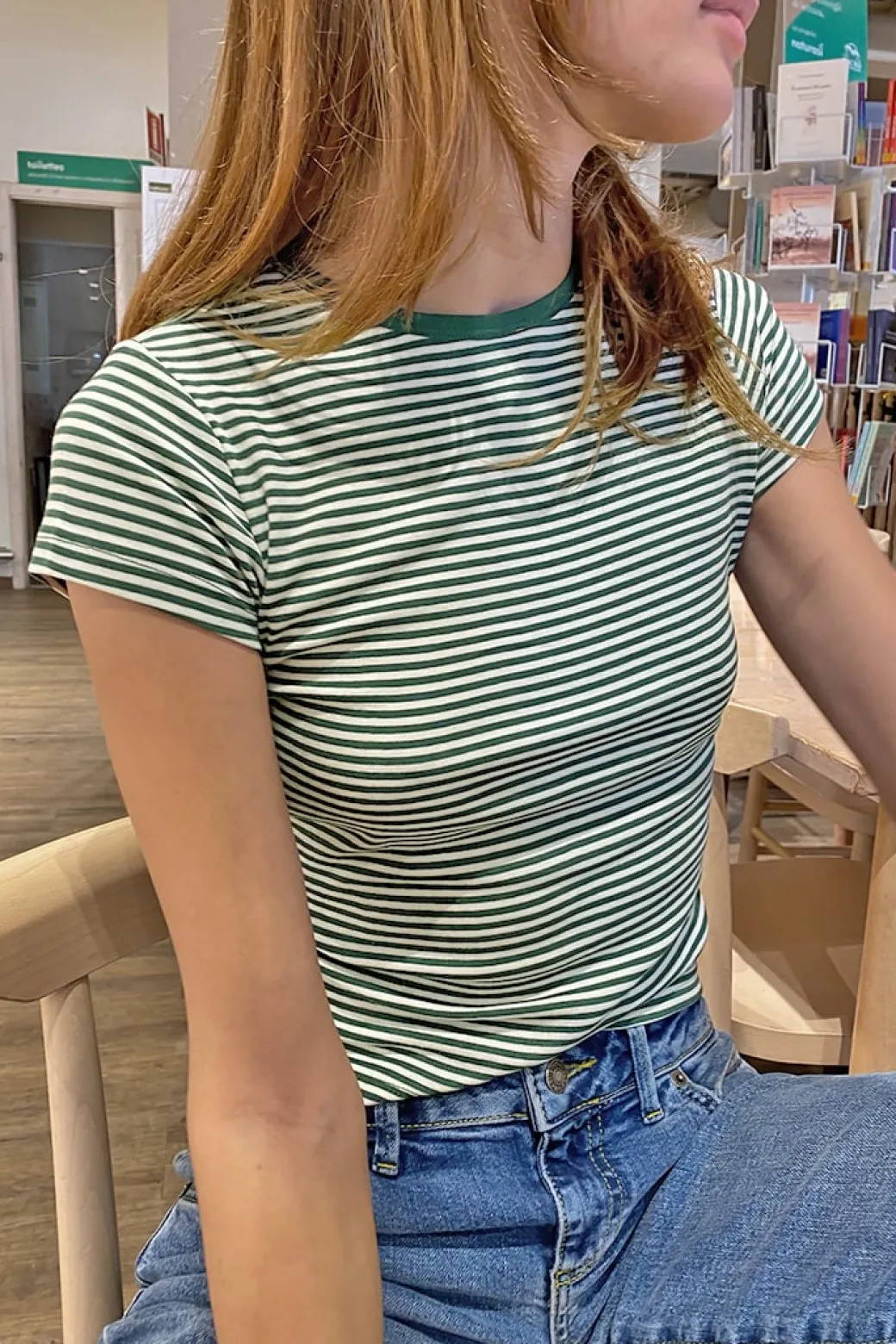 Camiseta cuello redondo