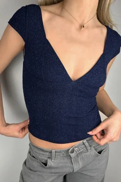 Camiseta escote en V