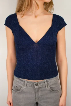 Camiseta escote en V
