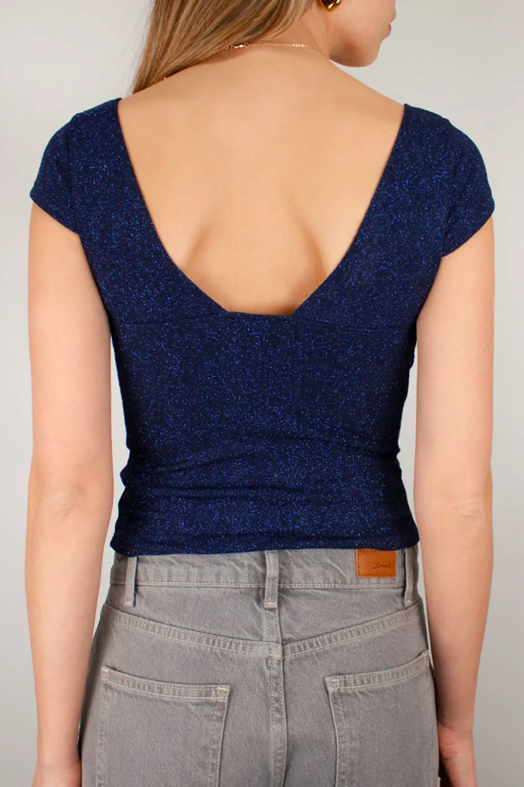 Camiseta escote en V