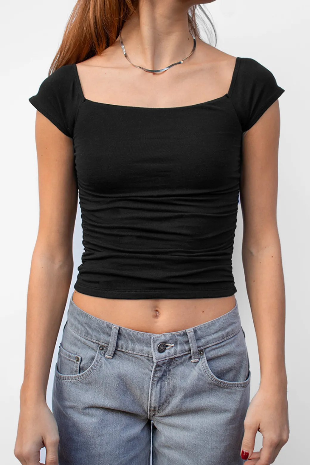 Camiseta fruncido