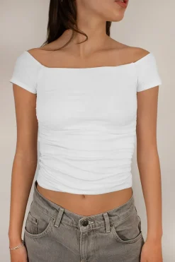 Camiseta fruncido