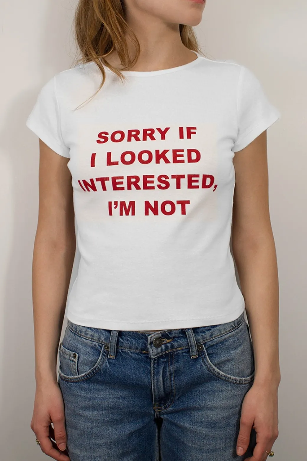 Camiseta Sorry if i looked