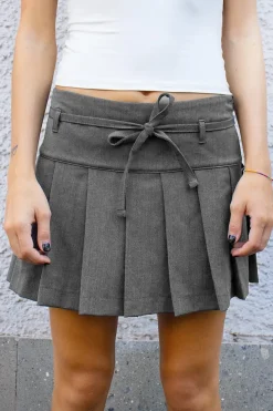 Falda plisada