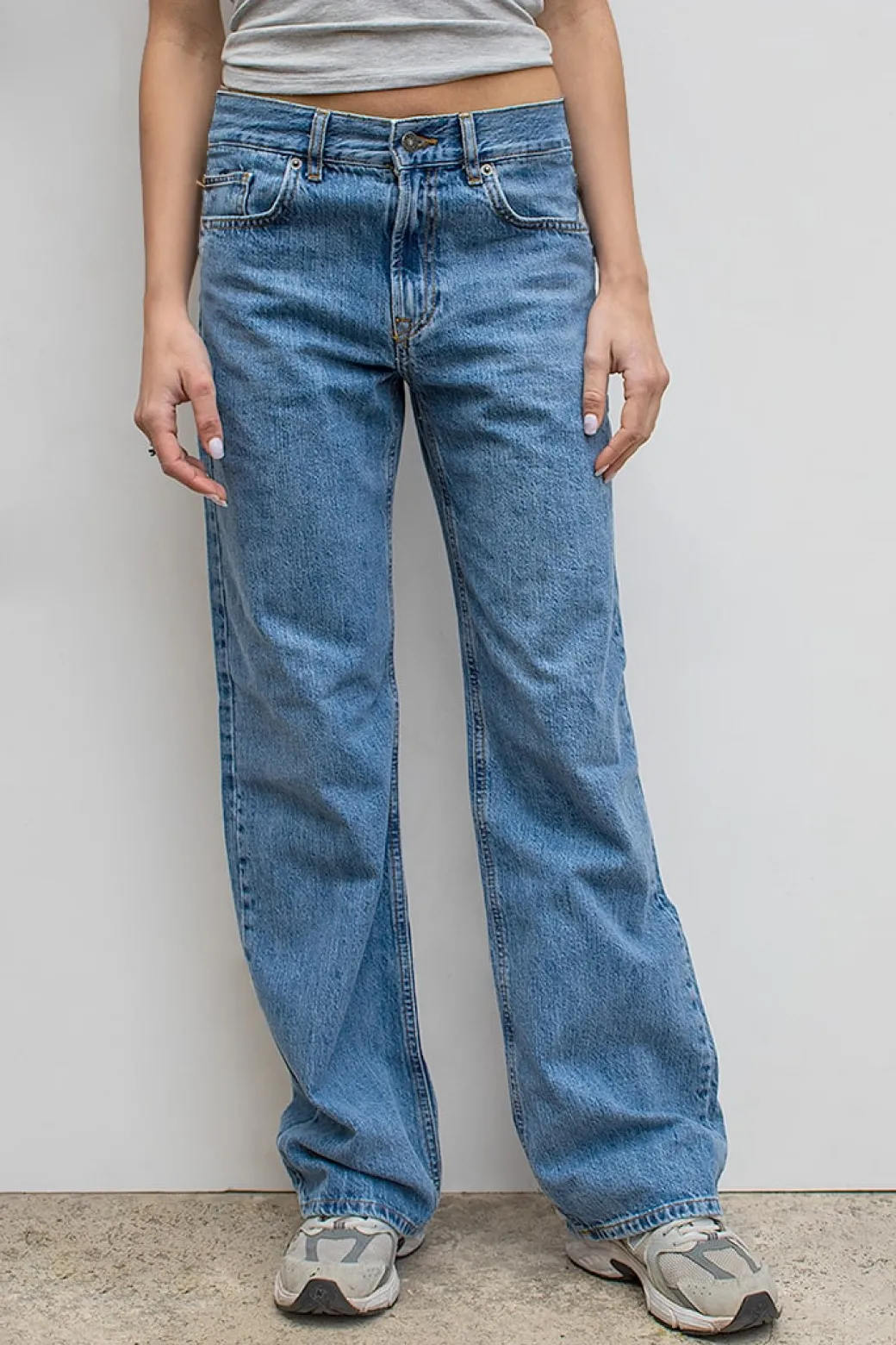 Jeans con hebilla