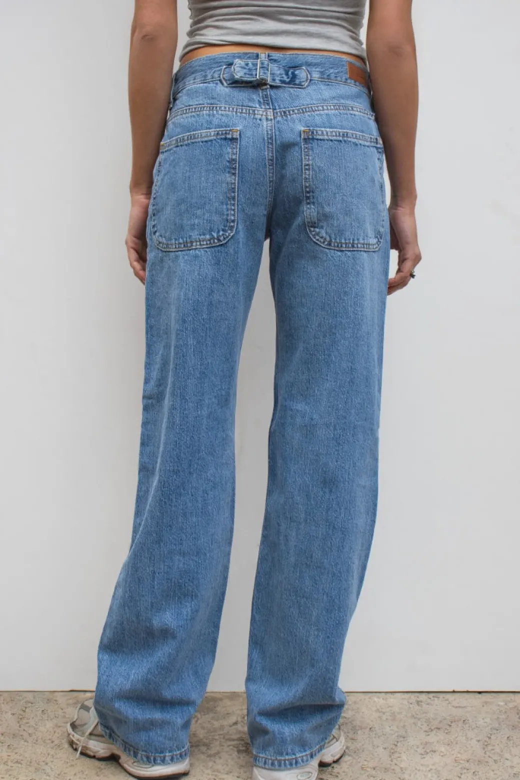 Jeans con hebilla