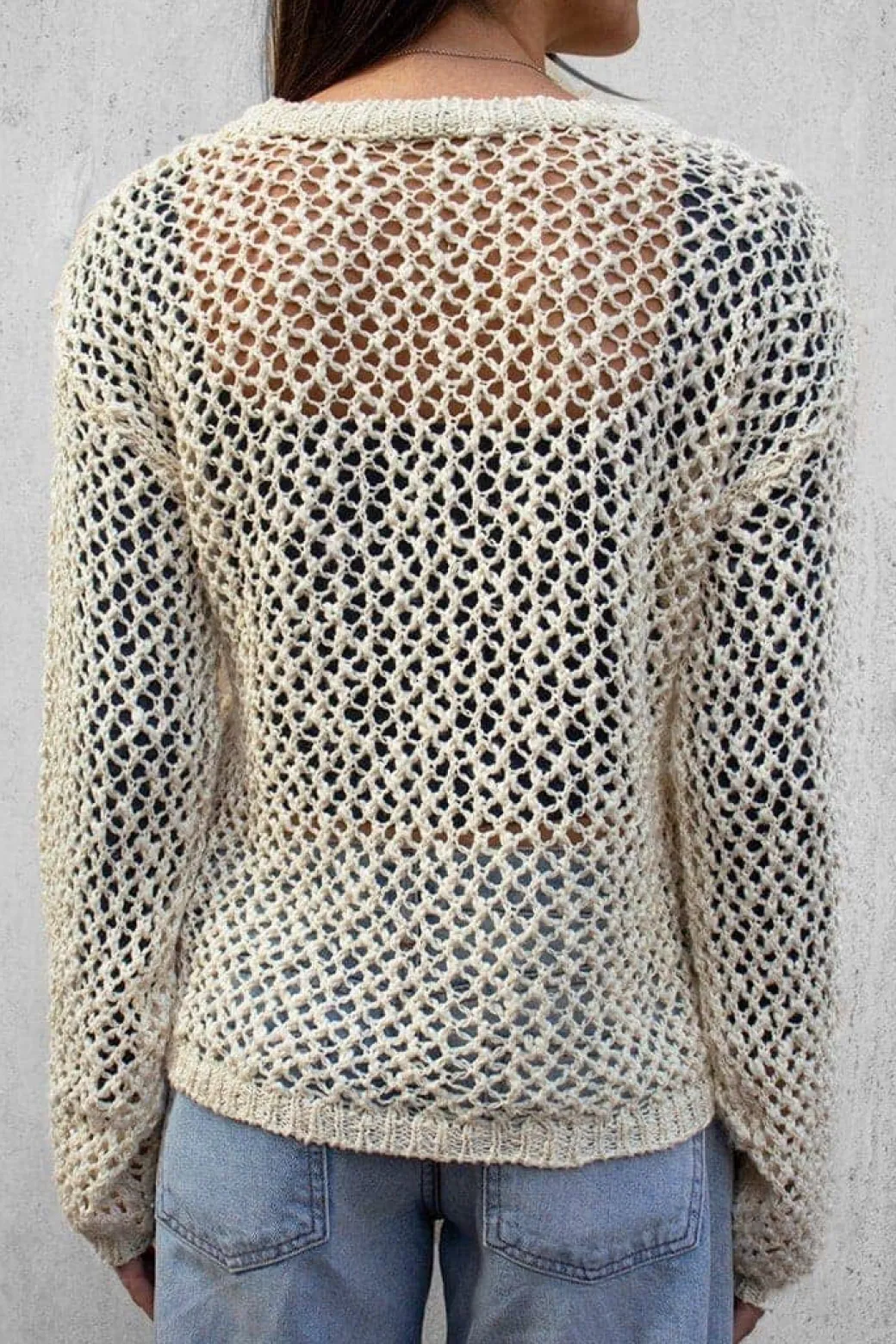 Jersey estrella perforado