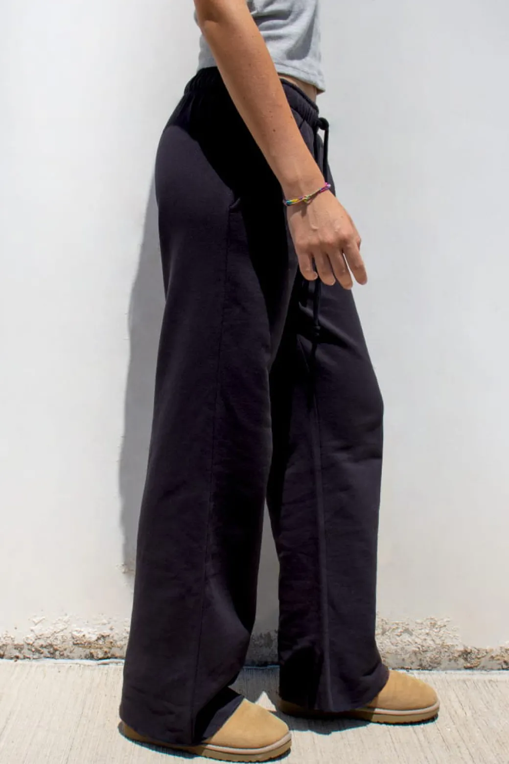 Pantalones chandal palazzo