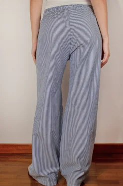 Pantalones wide leg con coulisse