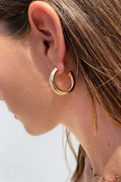 Pendientes de aro gruegos