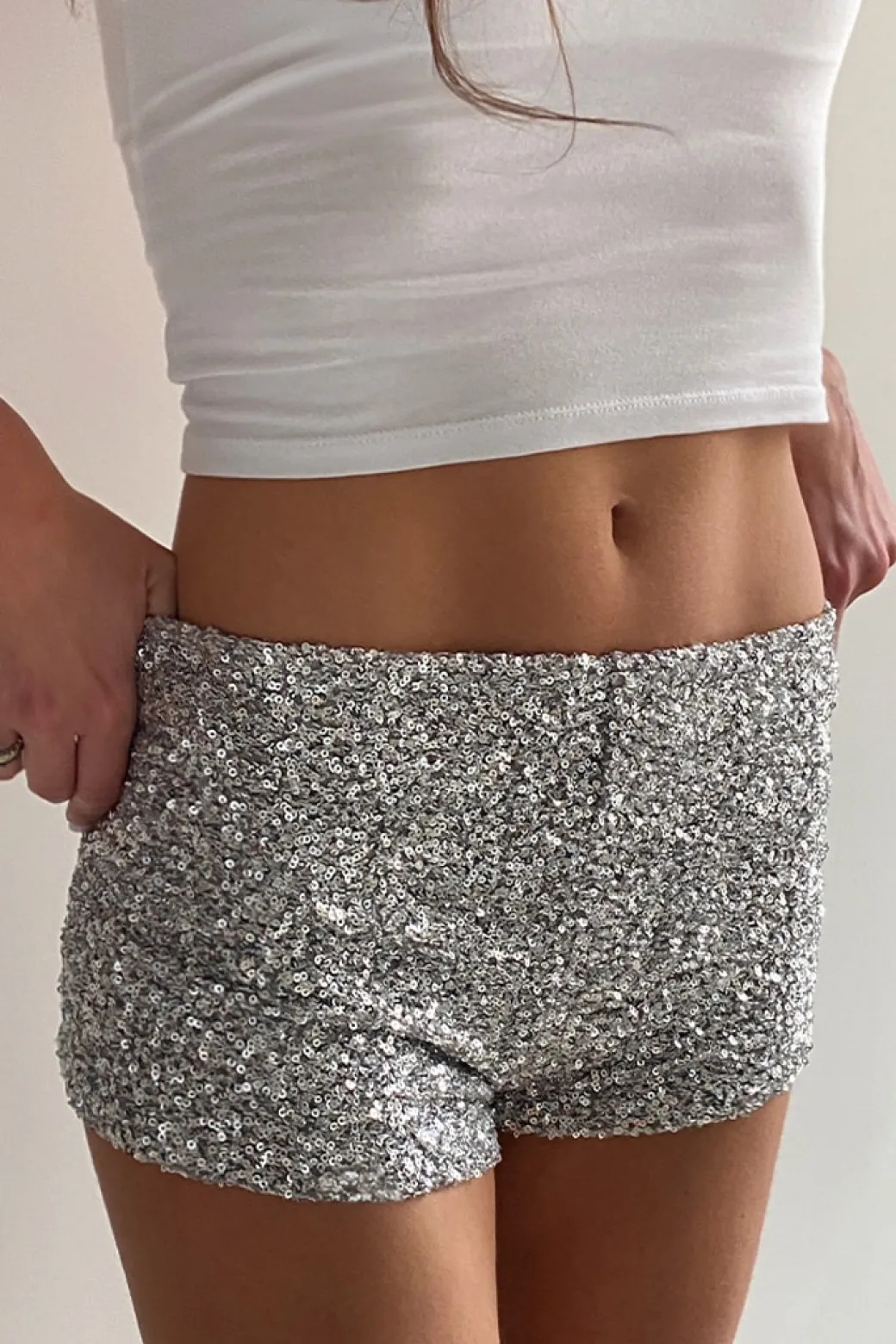 Shorts lentejuelas