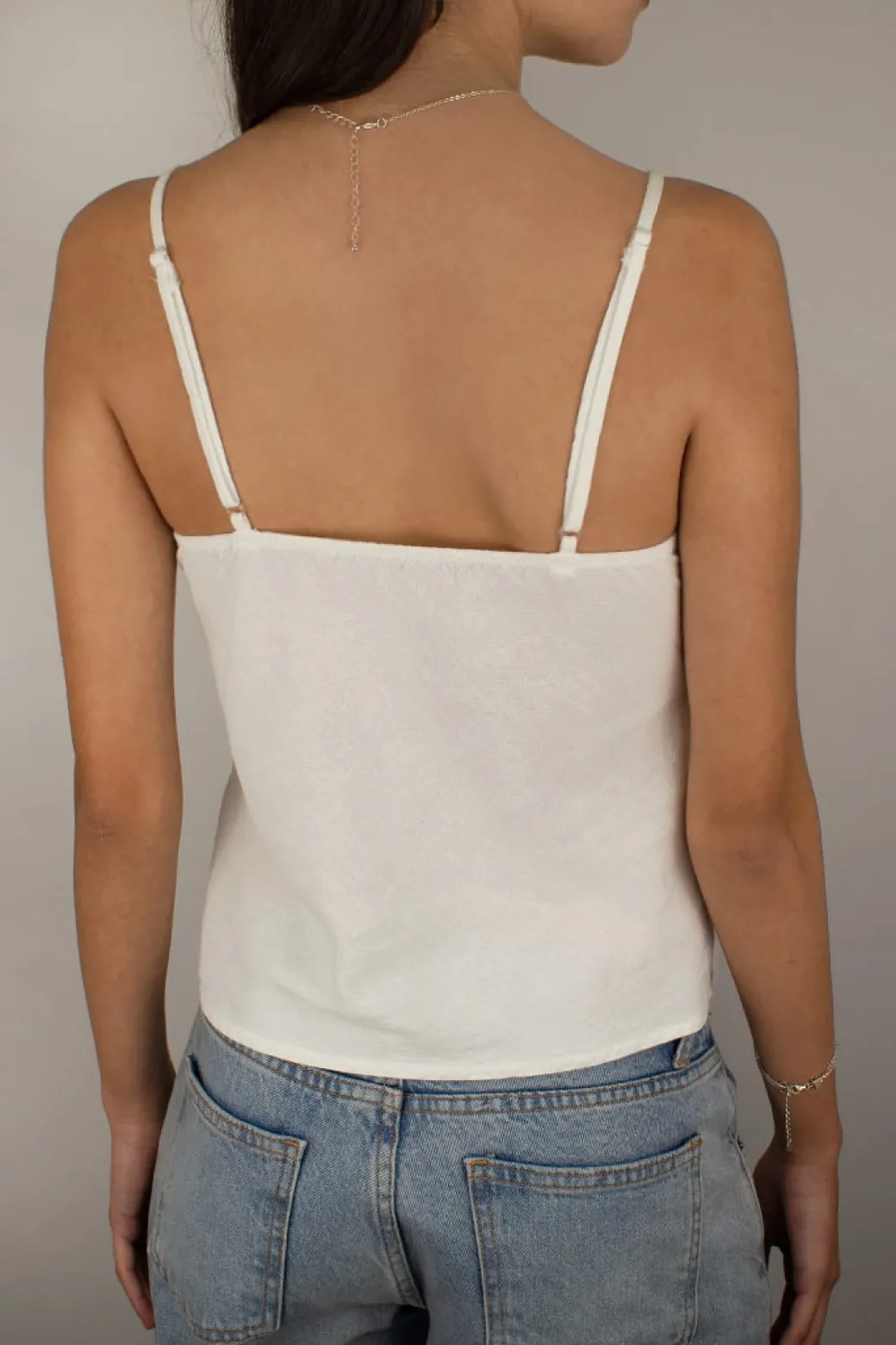 Tank Top con lacito