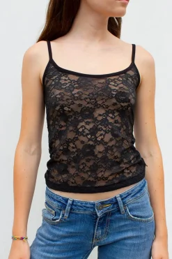 Tank top encaje
