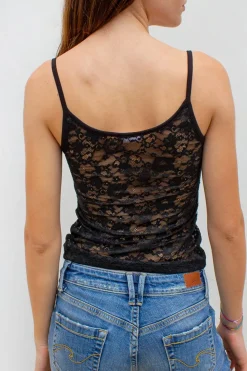 Tank top encaje