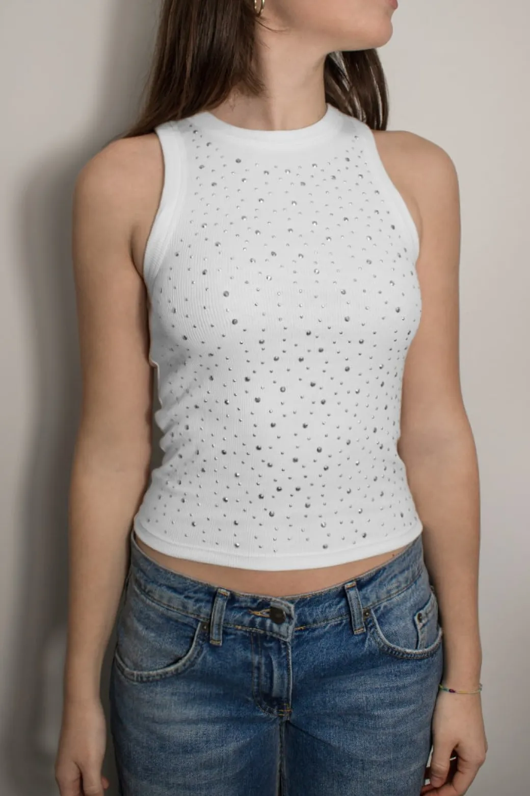 Tank top strass