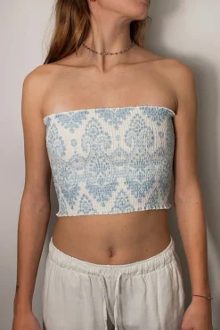 Top bandeau elástica