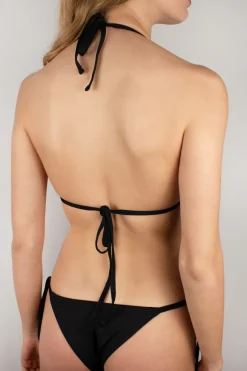 Top bikini triángulo anilla double face