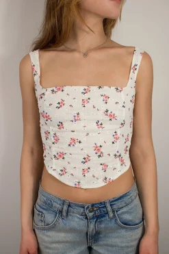 Top corsé