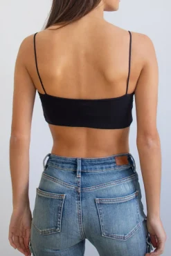 Top crop con tirantes